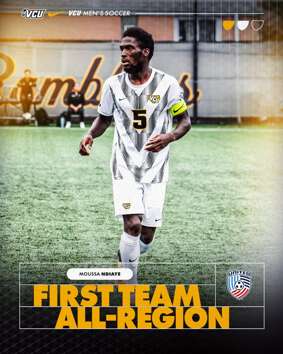 Congratulations to Moussa Ndiaye on being named first-team All-Southeast Region😤 

#LetsGoVCU
