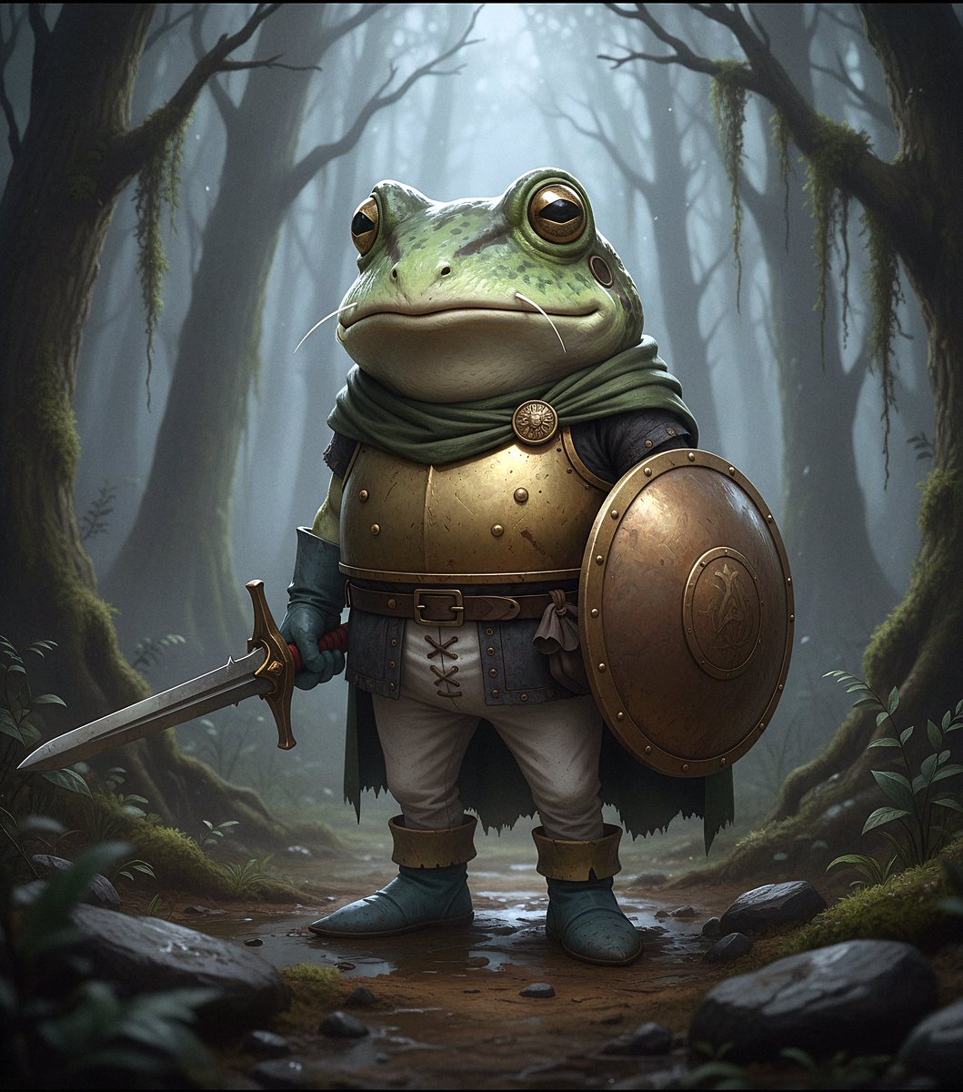 MikeLeonCraft's tweet image. Frog re-imagined #ChronoTrigger