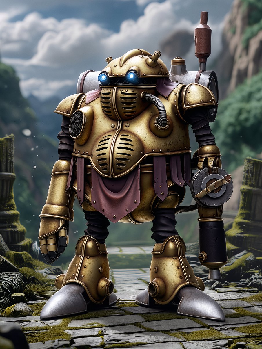 MikeLeonCraft's tweet image. Robo re-imagined #ChronoTrigger
