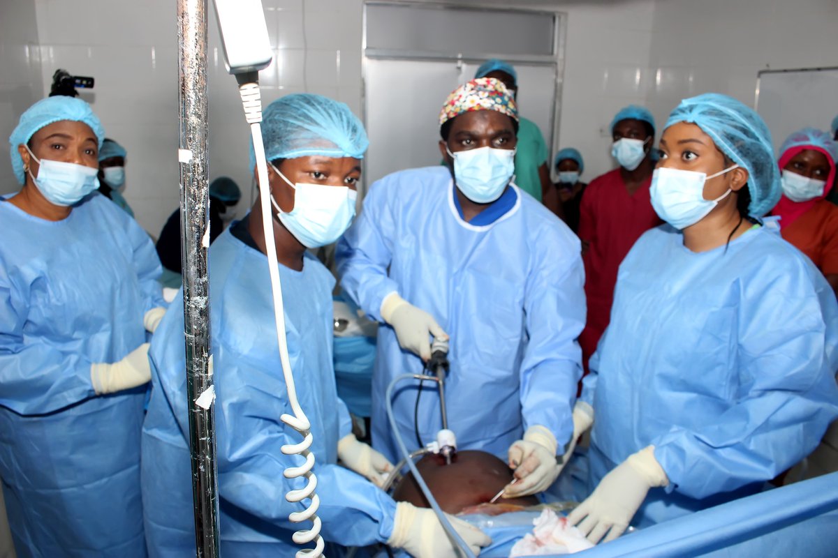 #fmcabuja
FMC Abuja Achieves Milestone in Quality Healthcare Delivery

The Federal Medical Centre Abuja has recorded another significant milestone in quality healthcare delivery by successfully performing a Laparoscopic Nissen Fundoplication surgery today December 9, 2025.