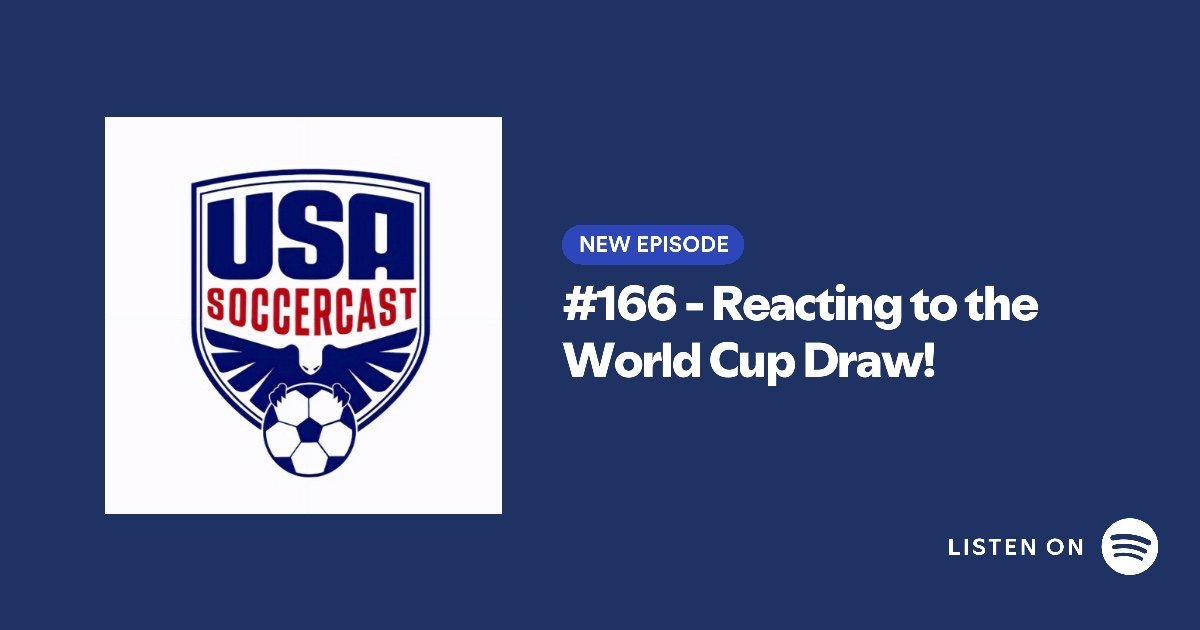 We're reacting to the #WorldCupDraw and who the #USMNT will face on the latest episode of the USA Soccercast!

traffic.megaphone.fm/RRTET159417170…