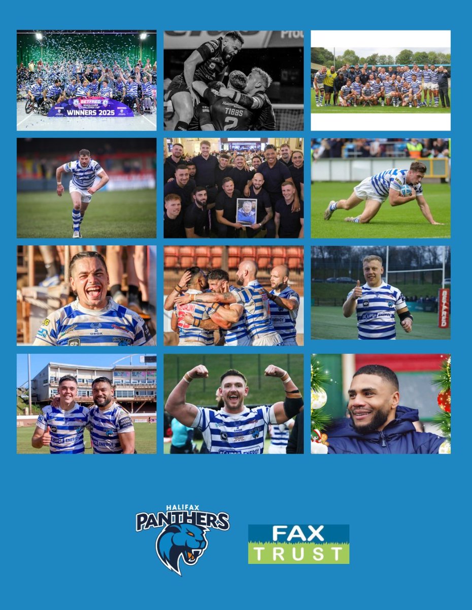 faxtrust's tweet image. We will be attending the @HalifaxPanthers shirt launch on Thursday and will have some of our 2026 Calendars available. They make a great Christmas gift! You can also join the Trust for just £15 for the year which includes entry into our fabulous monthly prize draw! 🎄☃️🎁