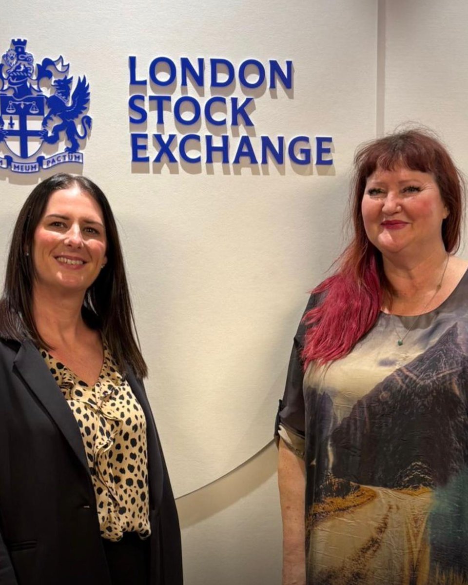 Great event  at the London Stock Exchange  with <a href="/kimlally/">Kim Lally</a>