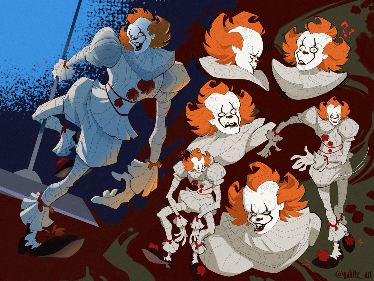 Gabitz_Art's tweet photo. Down with the clown 🎈 #pennywise https://t.co/alUOcLGKMD