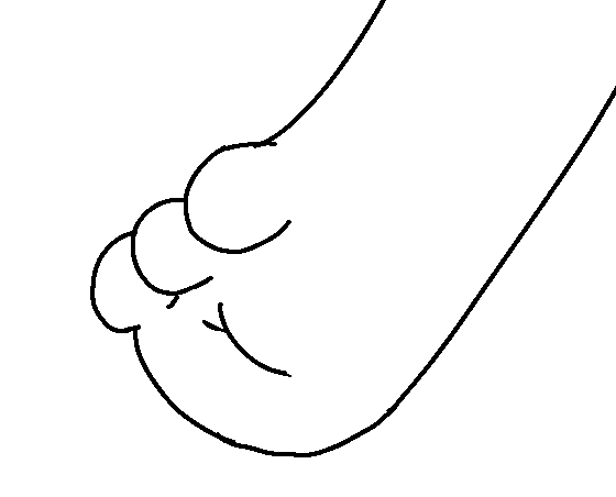 jasdel7's tweet photo. can a paw scientist explain why this type of paw is extremely attractive https://t.co/yzi3f9OSxQ