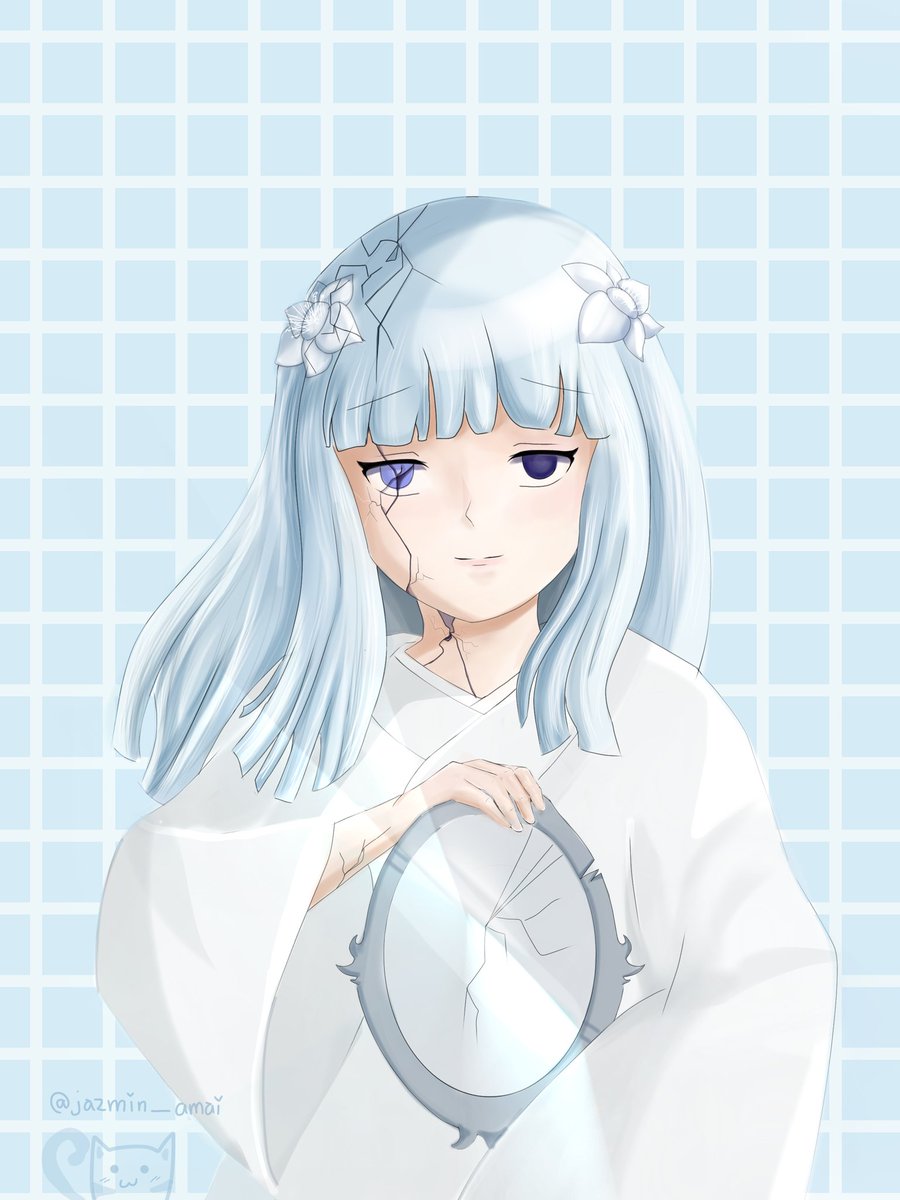 🌸🌷❄️
#犬夜叉 
#inuyasha 
#kanna
#anime
#drawing
#art