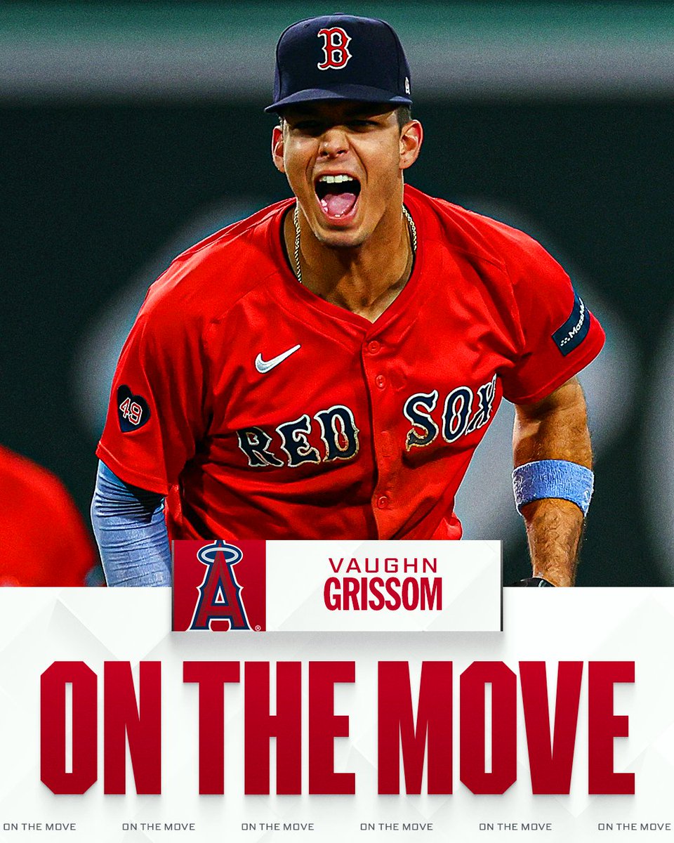Angels reportedly acquire INF Vaughn Grissom from the Red Sox for OF Isaiah Jackson, per multiple reports including MLB's @Feinsand.