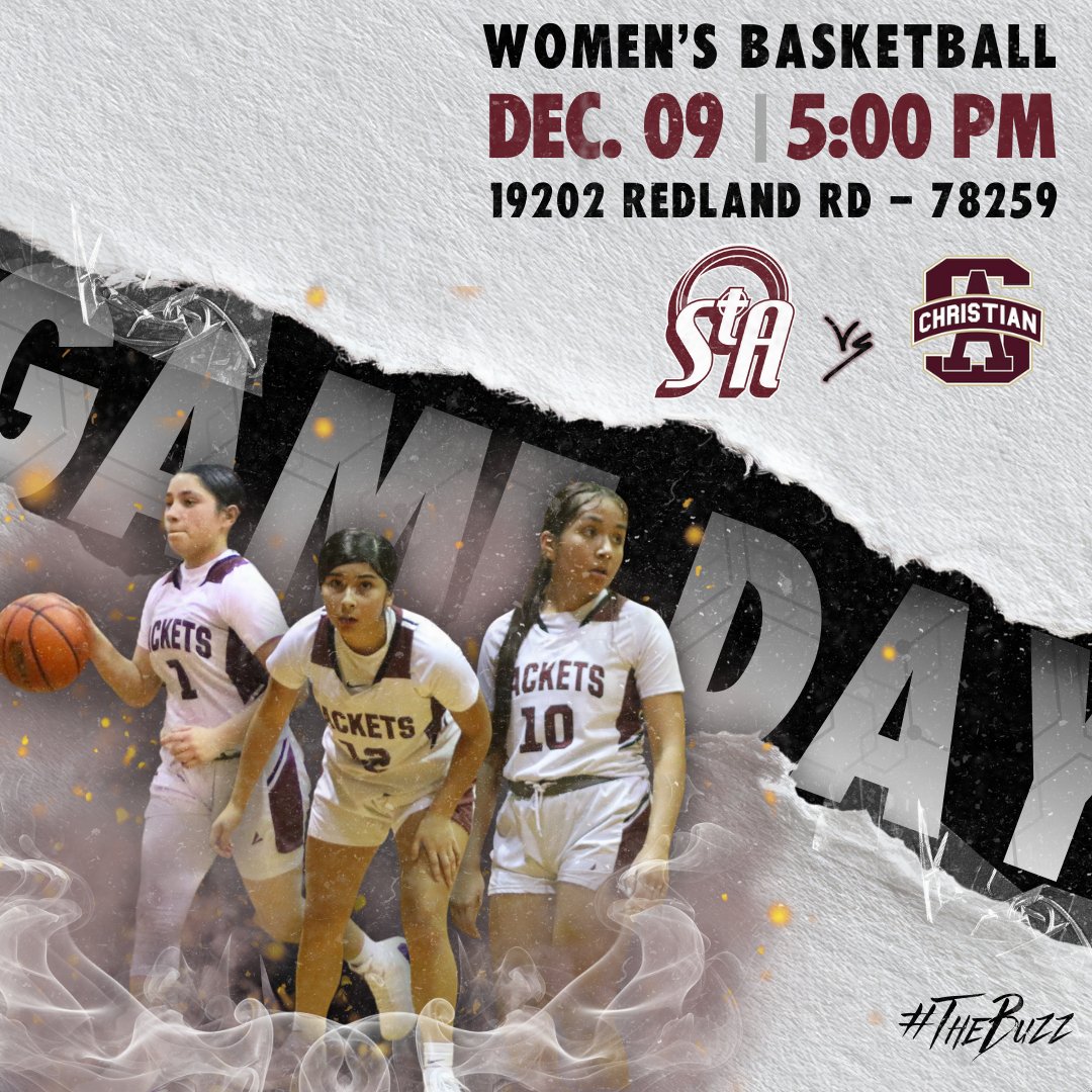 StAnthonyCHS_TX's tweet image. 🚨 281 Showdown!!🚨

Men's GAME DAY‼️🏀 
📍 19202 Redland Rd - 78259
🆚 SA Christian
⏰ 6:30 PM - V
📅 12/9/25

Women's GAME DAY‼️🏀
📍 19202 Redland Rd - 78259
🆚 SA Christian
⏰ 5:00 PM
📅 12/9/25
@AlamoCityHoops1