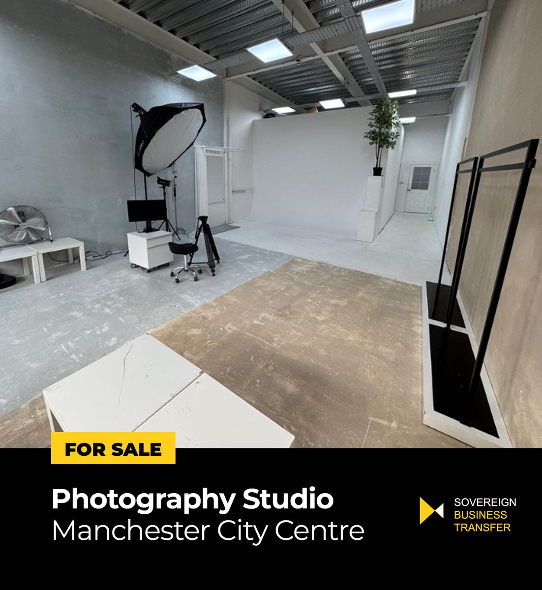 Profitable commercial photographic studio for sale with secure contracts from top fashion houses, blue chip institutions and high profile celebrities. Over 5k followers on Insta and a high-ranking website. More info on our website 👉 sovereignbt.co.uk/business-for-s… #manchester