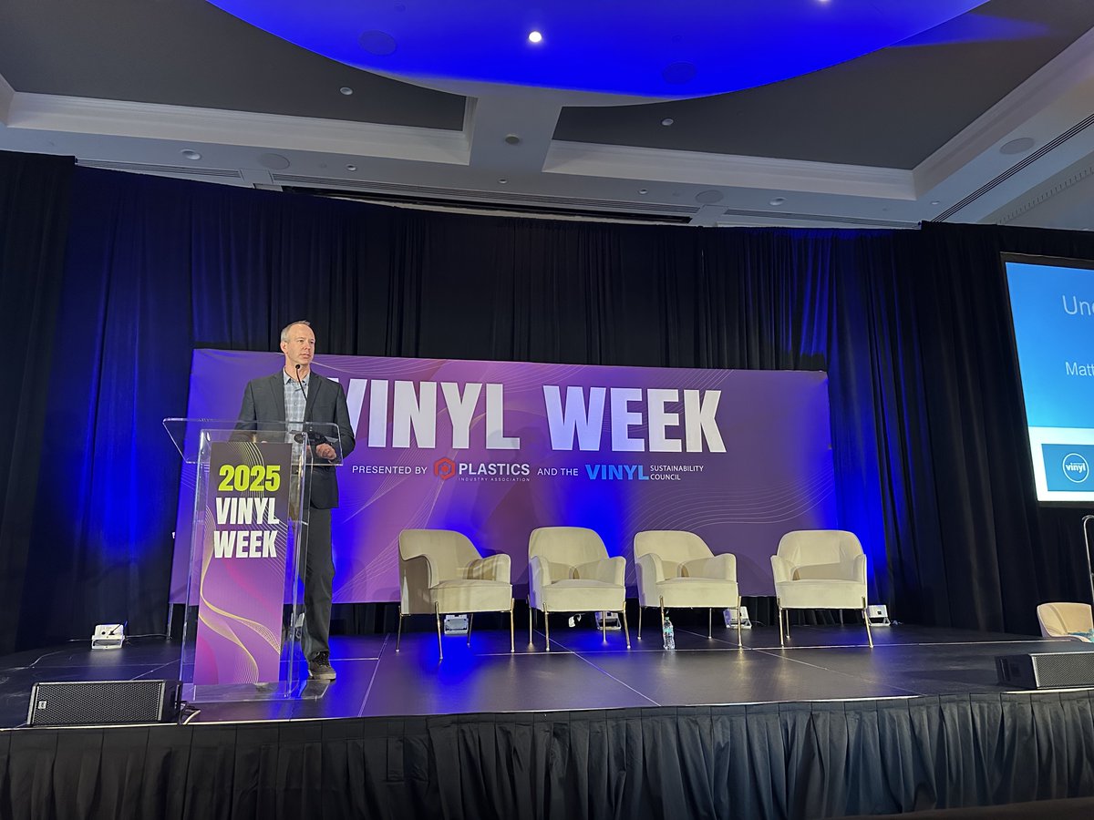 The VSC Emissions Task Force said 2025 is the “Year of Water.” Matt Howard (<a href="/TheWaterCouncil/">The Water Council</a>) spoke at #VinylWeek 2025 about the new Water Risk Assessment Tool—and how your company can benefit from it!