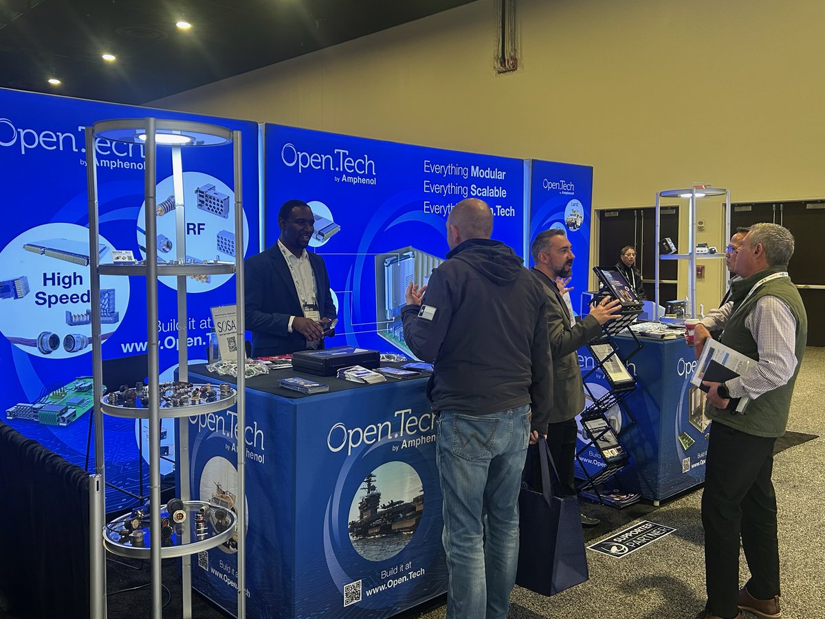 We're exhibiting at AOC International Symposium 2025 this week in National Harbor, MD! Make sure to stop by Booth 403 to learn more about Open.Tech and the ways that we're supporting Open Systems Architecture!