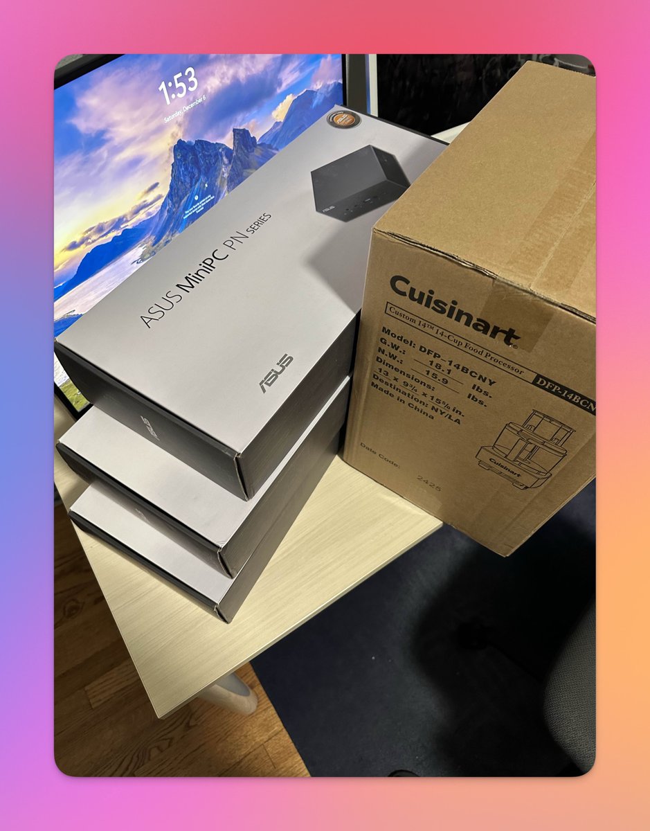 BandarsBounties's tweet image. ASUS MINI PC FOR $6 😲👇

Last week, someone on Amazon listed these ASUS Mini PC's for only $6... Yes, SIX DOLLARS. 

The price has since been fixed back to $699.

Yes, they shipped. 
Yes, members ordered dozens. 
Yes, more are on the way.

How many would you have ordered? 👇