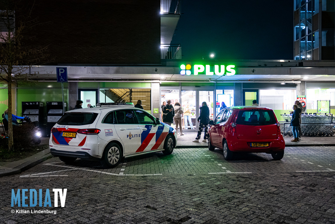 Supermarkt overvallen in Rotterdam, verdachten aangehouden na achtervolging