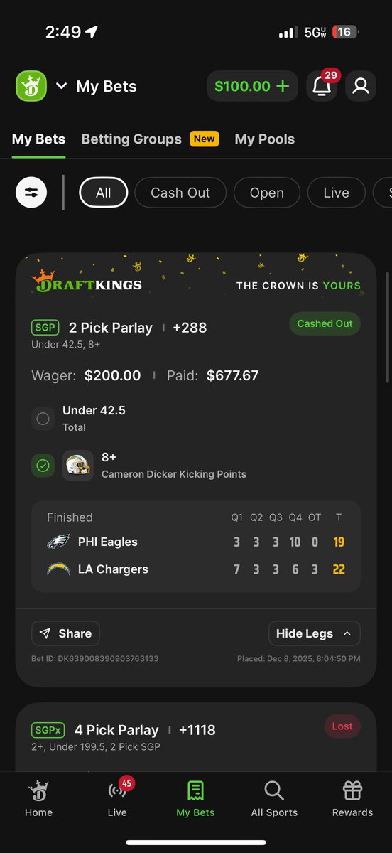 picksgethechic1's tweet photo. Continued the hot streak through Sunday and Monday. Slips to table. Everybody eats #weprovide #givingback #feltfactor https://t.co/hQd9qqnslv