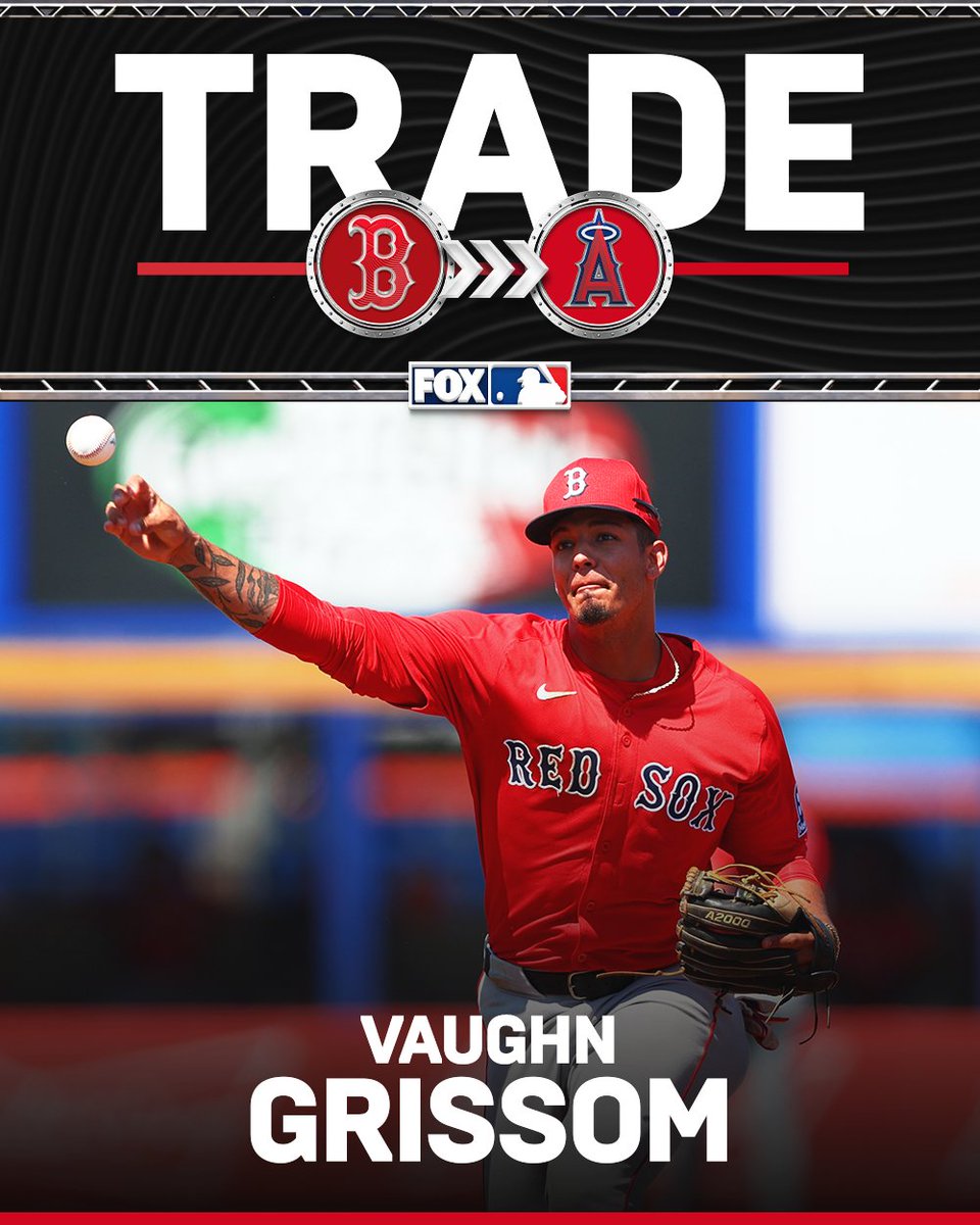 The Angels announced that they have acquired Vaughn Grissom from the Red Sox in exchange for Isaiah Jackson