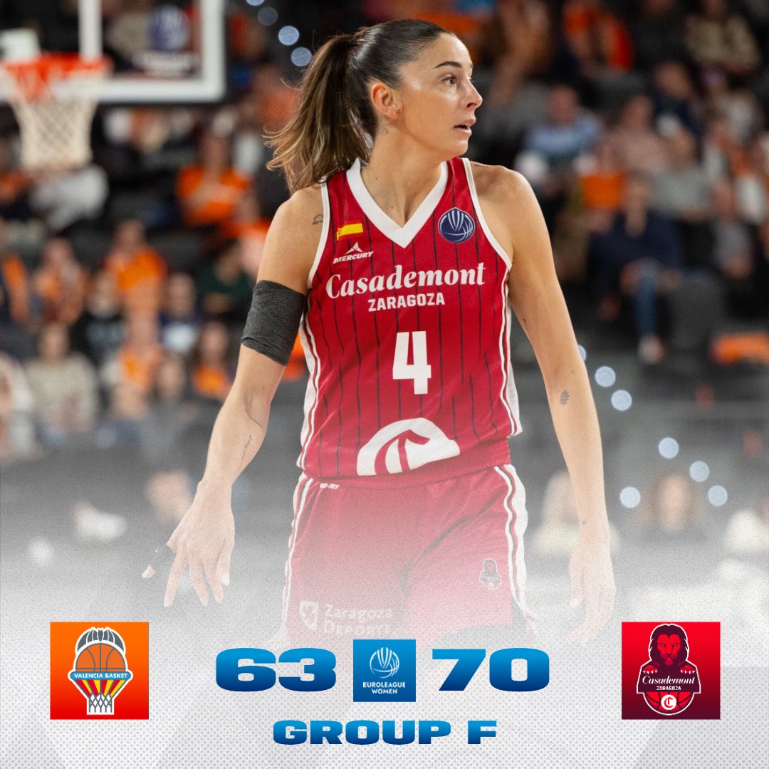 CAN YOU BELIEVE IT? 😳

With an unbelievable 25-0 run in the 4th quarter, <a href="/casademontBZ/">Casademont Zaragoza</a> stun Valencia and start the #EuroLeagueWomen Second Round with a road W 🔥