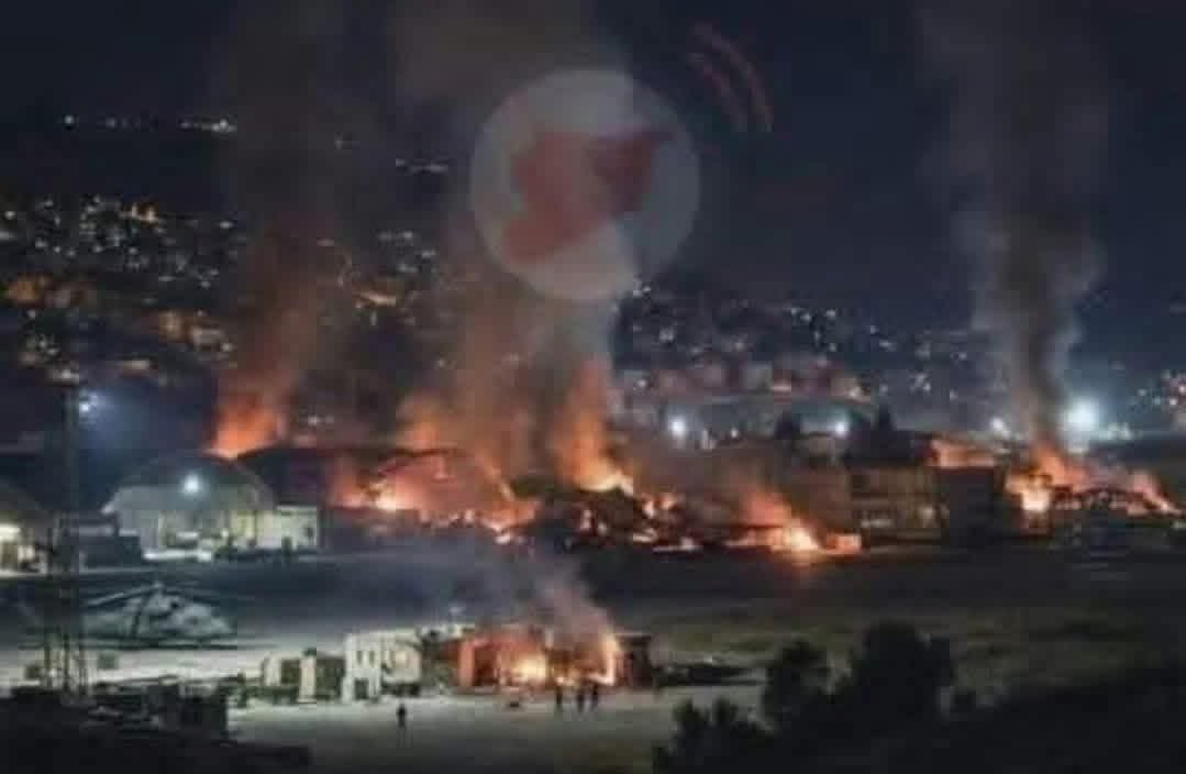 مطار المزة خارج الخدمة بشكل كامل تم تدمير كل مستودعات السلاح فيه