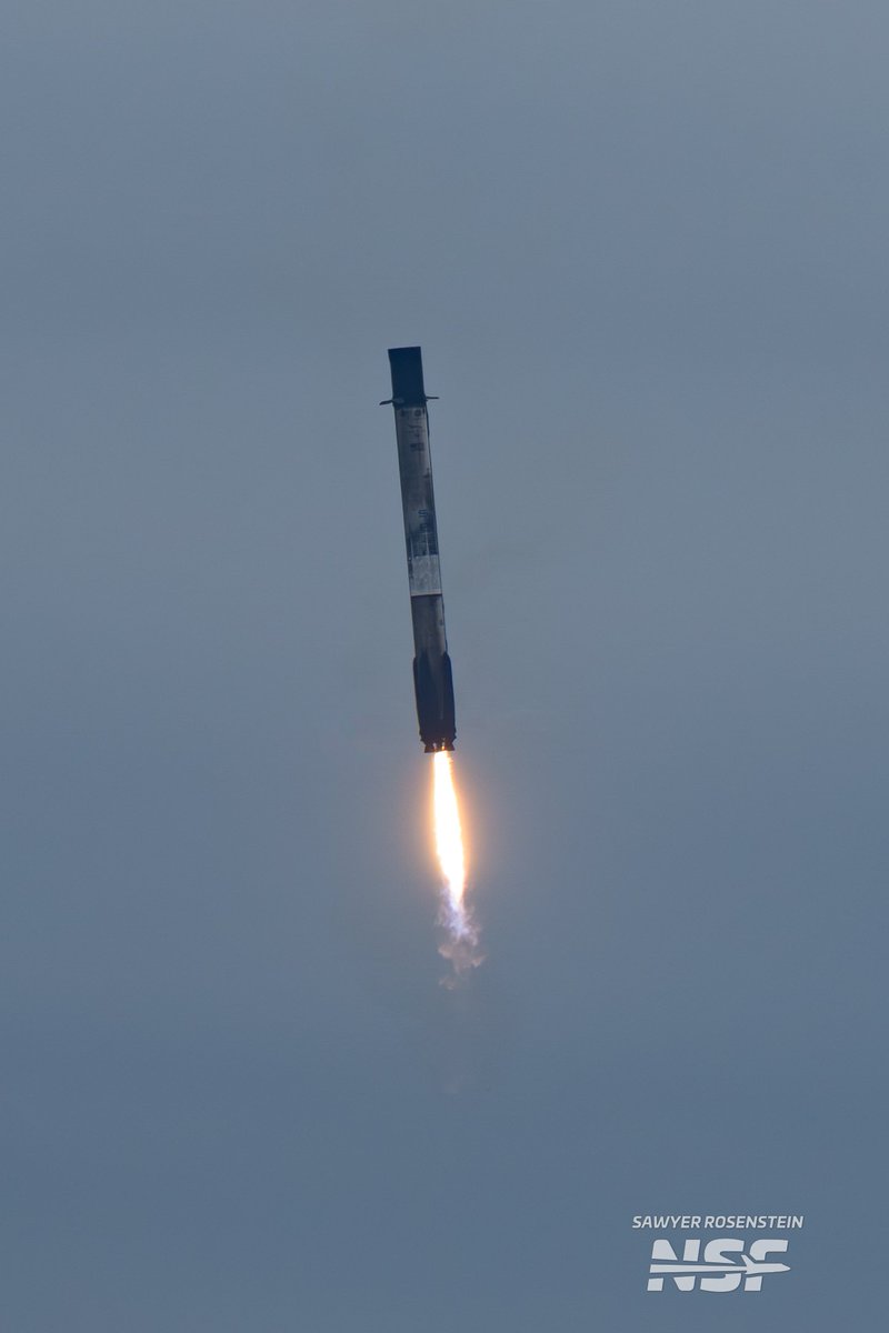 Another one up, but one final one down. 

NROL-77 lifted off, quite appropriately, into the clouds on a secretive mission. The booster, B1096, made the final landing at LZ-2, bringing an end to SpaceX OG landing zones. Future missions will land at the same pads they took off from