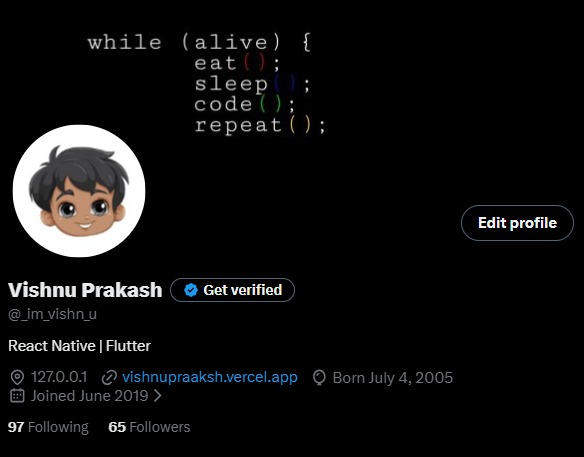 _im_vishn_u's tweet image. Trying to reach 500 before end of this year...