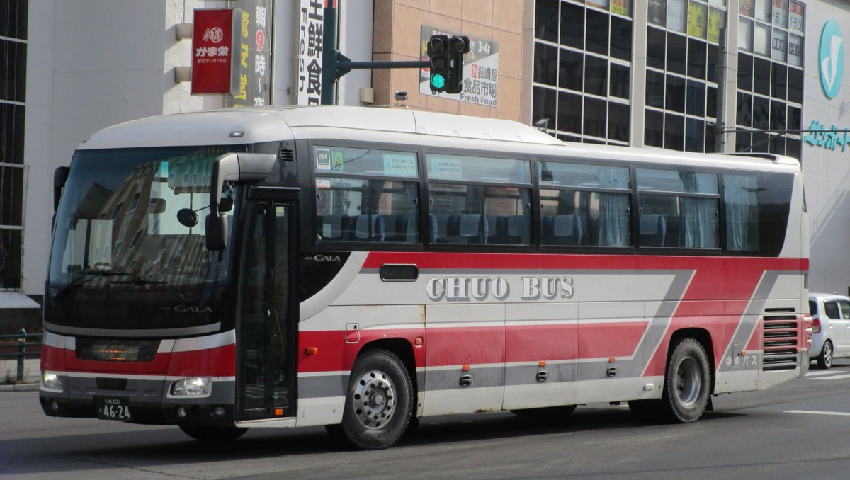 北海道中央バス 札幌200か4624 いすゞ自動車/J-BUS ガーラ