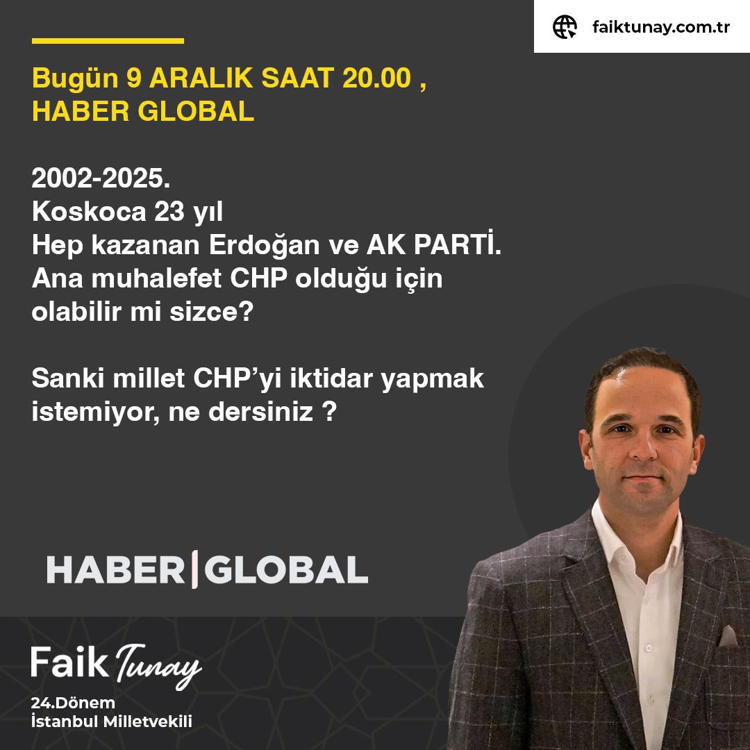 Yayına devam ediyoruz.