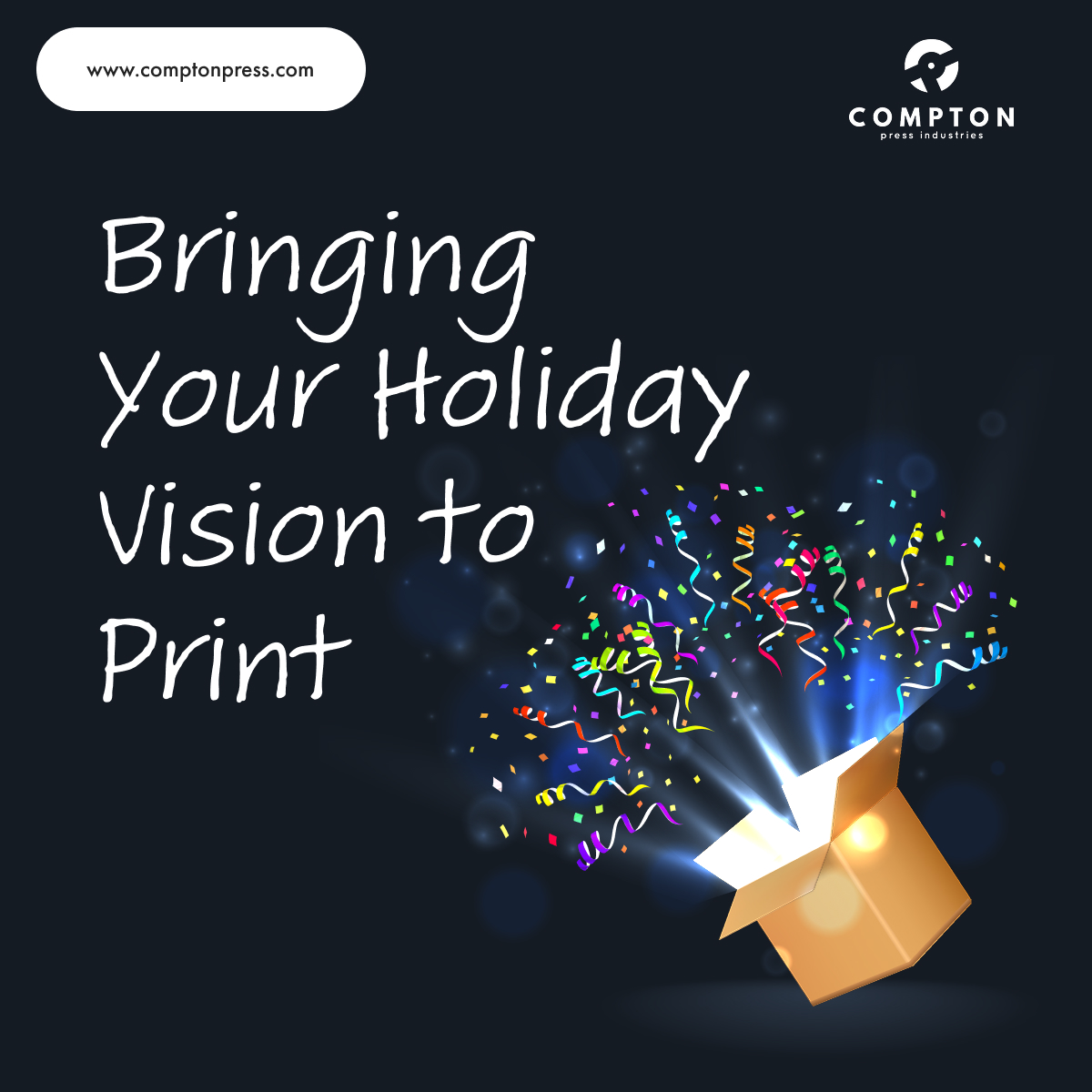 ComptonPress's tweet photo. The holiday season is all about making a lasting impression. At @ComptonPress, we believe the quality of your print should match the warmth of your message.

Ready to see the difference #QualityPrinting makes?

Visit https://t.co/7fN9BaO4PR to request a quote.

#PrintingSolutions https://t.co/qcetSvxSXO