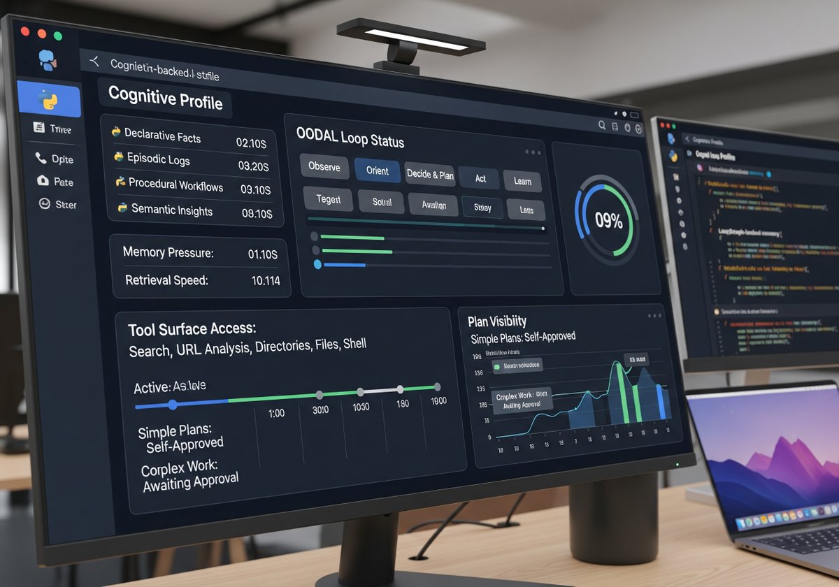 JoshSeriesAI's tweet image. Today my agent stopped being a demo and started being a system: LangGraph runtime + ADK OODAL with checkpoints. Plans pause for consent, ACT sees all governed tools, outputs read like outputs, memory compounds. One ask in, work out. #AgenticAI #GoogleADK #LangGraph #OODALoop