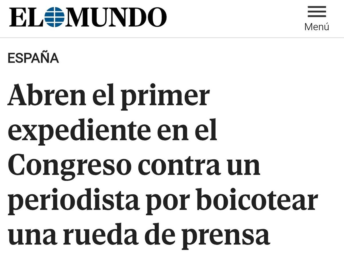 Bulo. El Congreso no ha expedientado a un periodista sino a un agitador de extrema derecha.