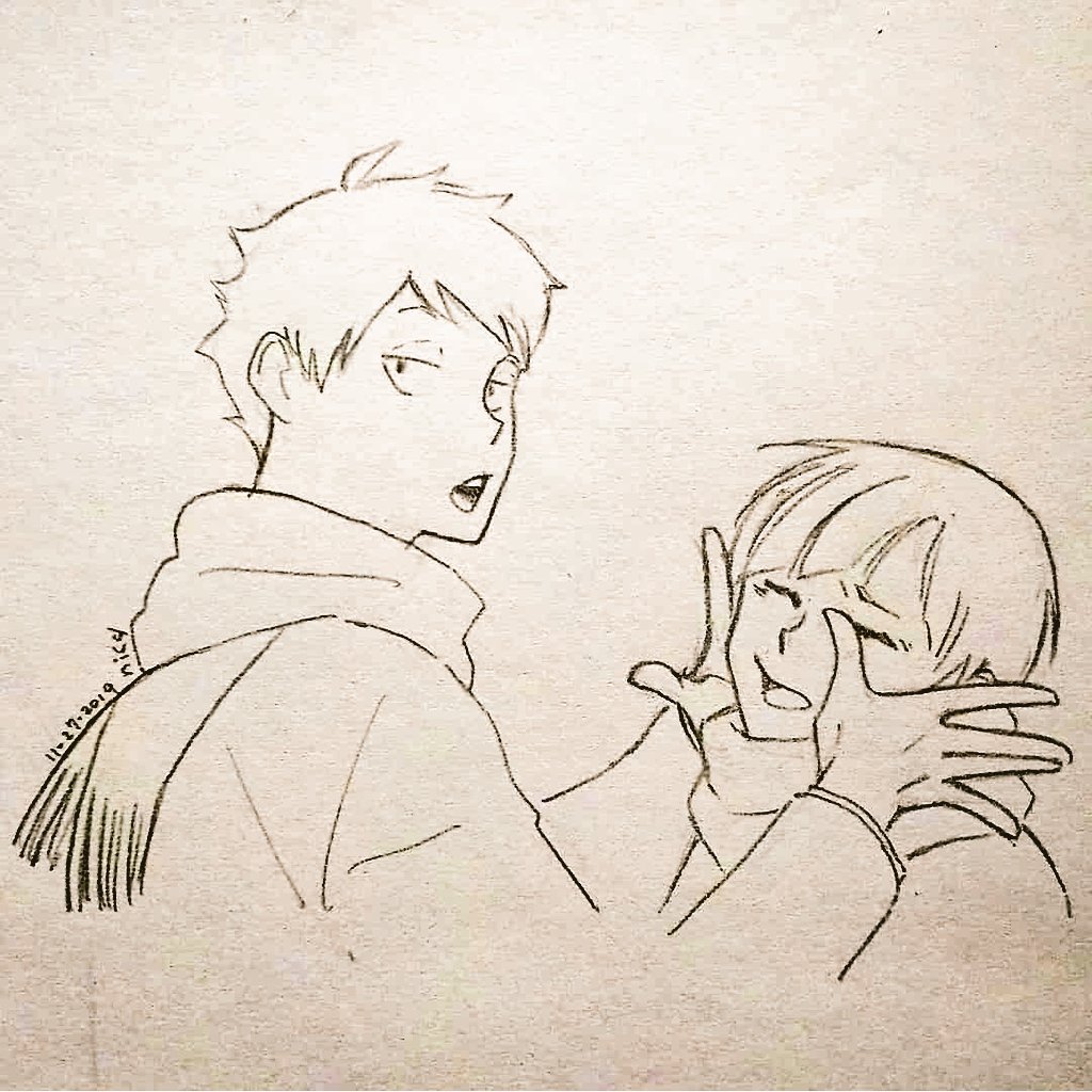 冷たい手で触る
#かわにしらぶ。