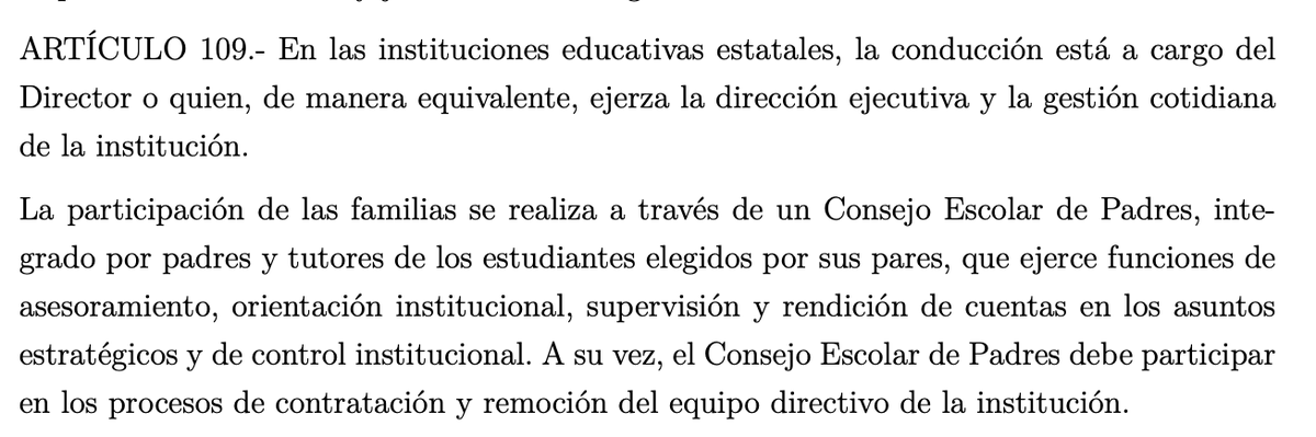 Cambios en el proyecto de Ley de Libertad Educativa. 

¿Y saben dónde? En dos cuestiones sensibles:

a) El rol del Consejo de padres.
b) El financiamiento a las escuelas privadas.

Del primero, sacaron lo de la elección de los docentes. Solo quedó lo del equipo directivo.