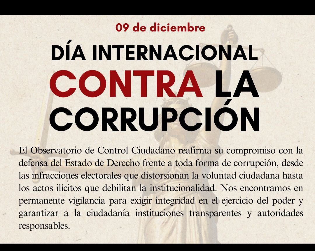 Observatorio Control Ciudadano EC tweet media