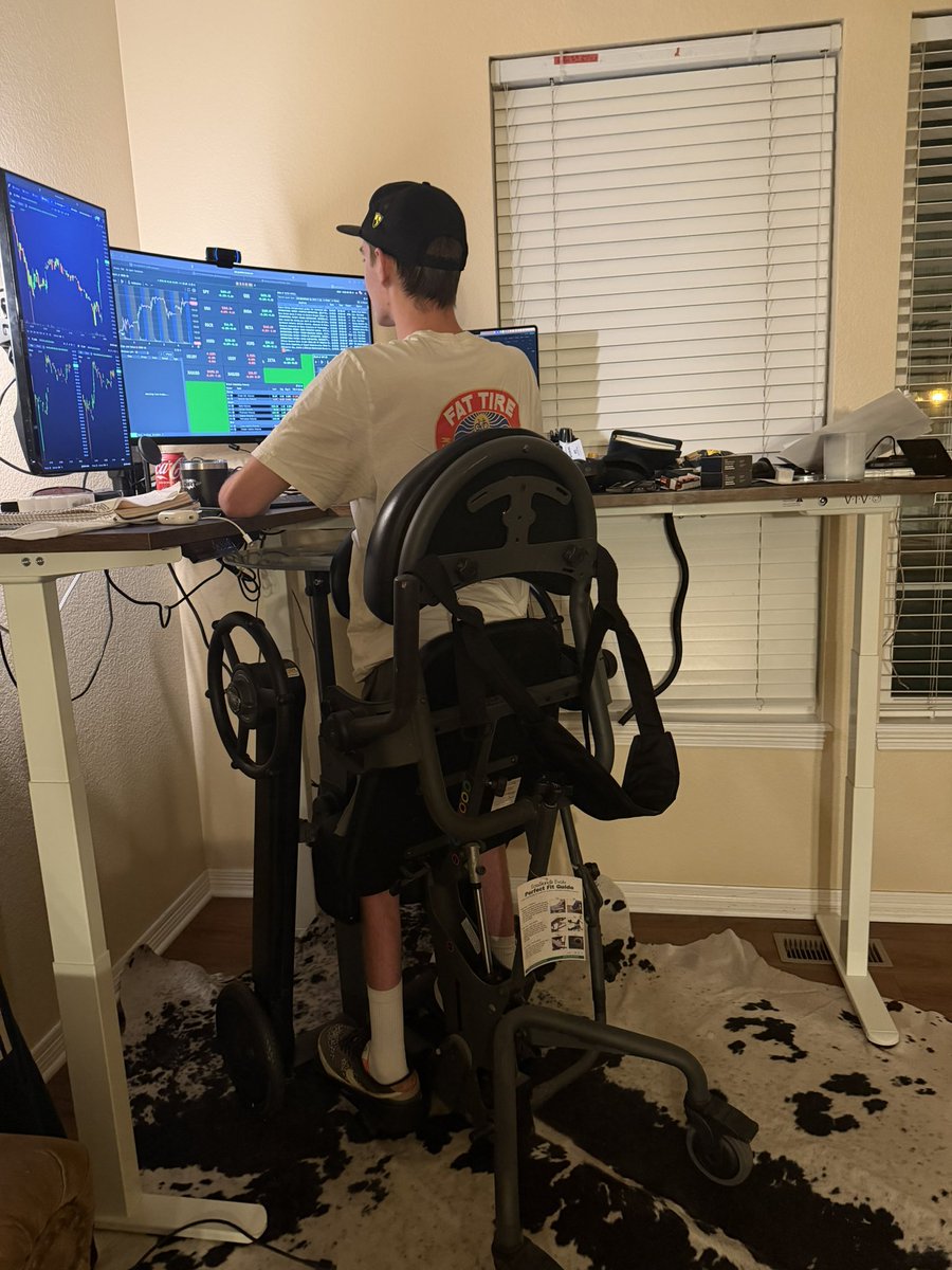 WheelieInvestor's tweet image. I may be paralyzed but I can assure you, I still stand on business