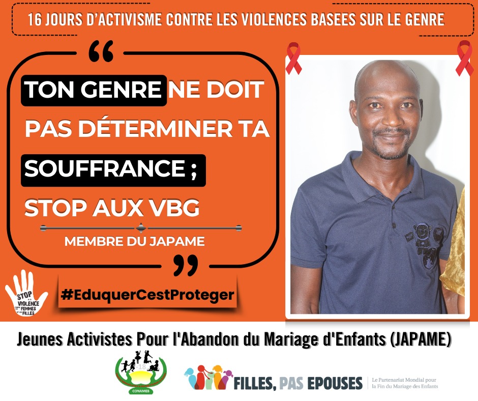 JapameB's tweet photo. Ton genre ne doit pas déterminer ta souffrance. À travers cette campagne, nous sensibilisons la communauté sur l’importance de protéger les filles et de soutenir leur éducation.

https://t.co/VagXqC0rcd 

#EduquerCestProteger #16JoursdActivisme https://t.co/kW9b8BRlas