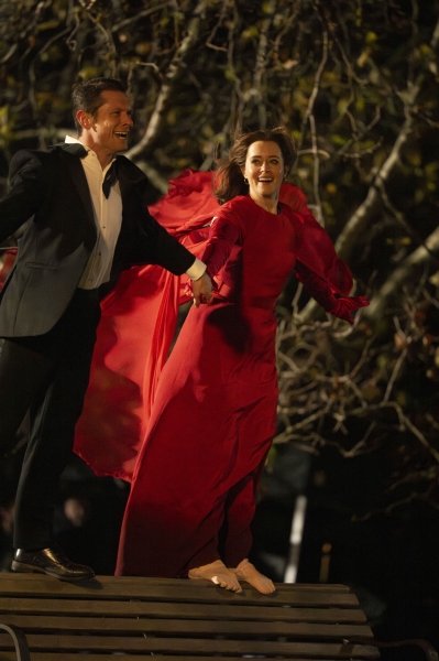 infooconnell's tweet image. New Jack O'Connell and Claire Foy were spotted on set of 'Ink' in London, December 5, 2025.

© @clairefoyfan