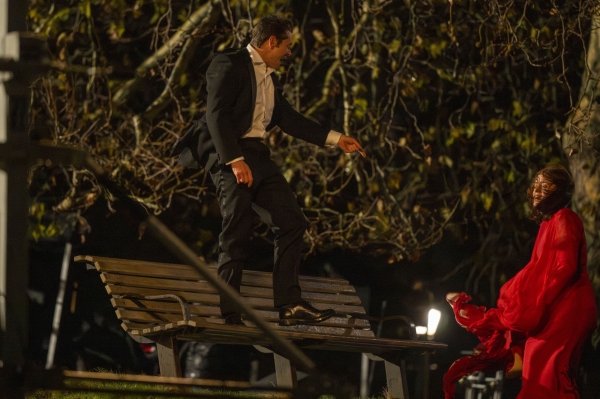 infooconnell's tweet image. Jack O'Connell and Claire Foy were spotted on set of 'Ink' in London, December 5, 2025.

© @clairefoyfan