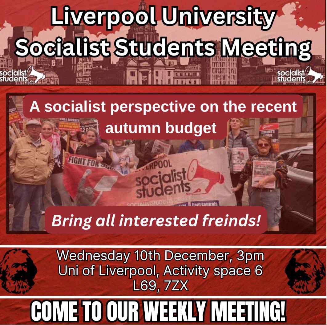 Socialist Students- Liverpool & District branch 📣 tweet media