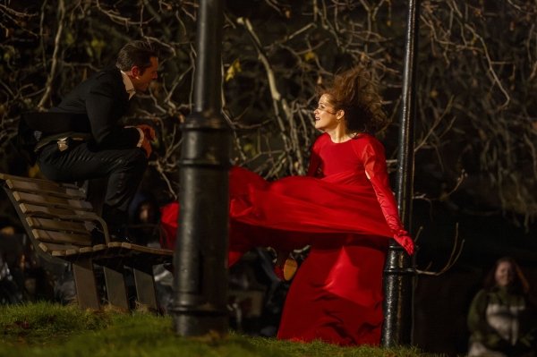 infooconnell's tweet image. Jack O'Connell and Claire Foy were spotted on set of 'Ink' in London, December 5, 2025.

© @clairefoyfan