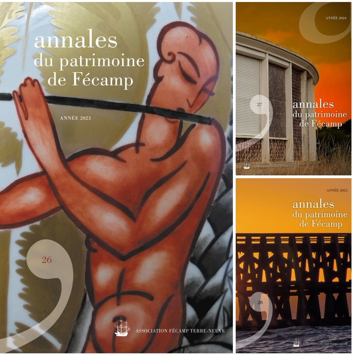 annalesFecamp's tweet photo. ENCORE UN PEU DE PATIENCE 🧡 LES ANNALES DU PATRIMOINE N°29 SONT EN COURS DE RELECTURE ATTENTIVE !
🔸 Actuellement en cours de relecture, le prochain numéro des Annales du Patrimoine de Fécamp promet d'être passionnant !
#Fécamp #Histoire #Patrimoine https://t.co/FPDQBt5WgX