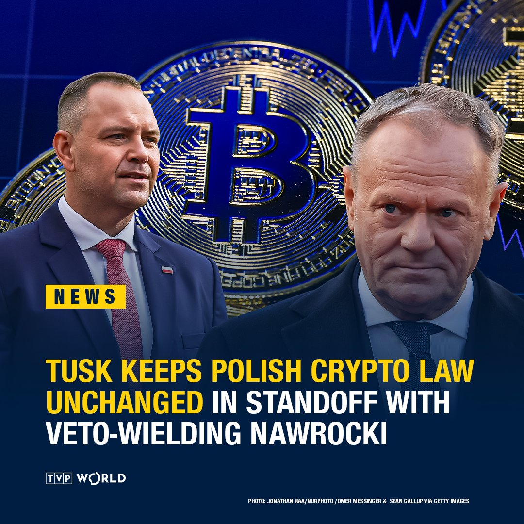 The Polish government proposes a new but unchanged cryptocurrency  regulation bill just days after President Karol Nawrocki [@NawrockiKn]  vetoed its first incarnation.