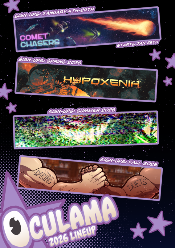 2026 is around the corner and with it come some exciting events that will thrill all who choose to participate! All of them will carry an element of teamwork in the Year of Teams! Be sure to check out the Discord announcements for more info discord.gg/NNDKQR5RuE