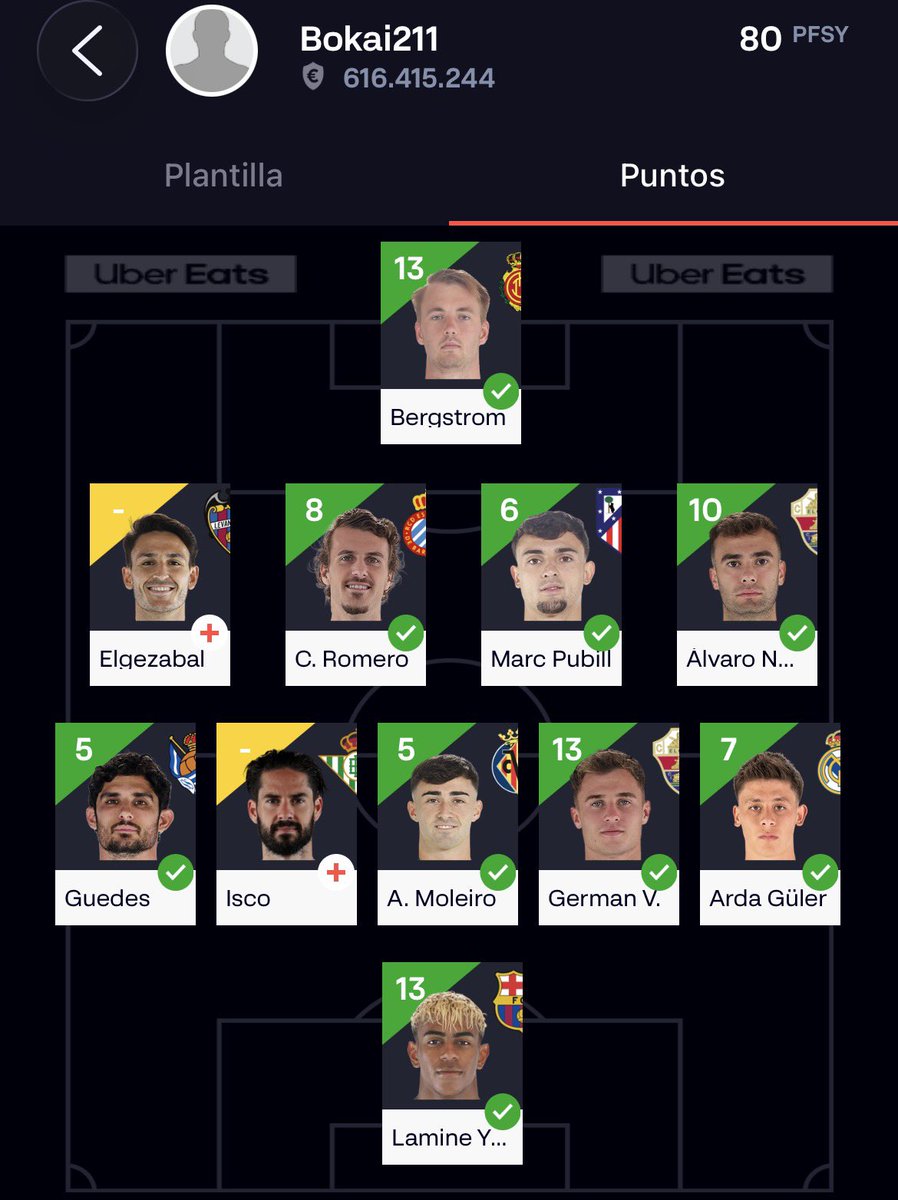 sr_minguez's tweet photo. 📆 Jornada 1️⃣5️⃣ #LLFSrMinguez3 III 🏆 @LaLigaFantasy 
⭐️Patrocinador oficial ⤵️
@DeporteParaiso 

🤩 Ganador Jornada 
 @Bokai211

📊 Clasificación General 
🥇 @infoeduar 
🥈 @Cesarcz99 
🥉 @Bokai211 ⬆️ https://t.co/nlOsvykNm9
