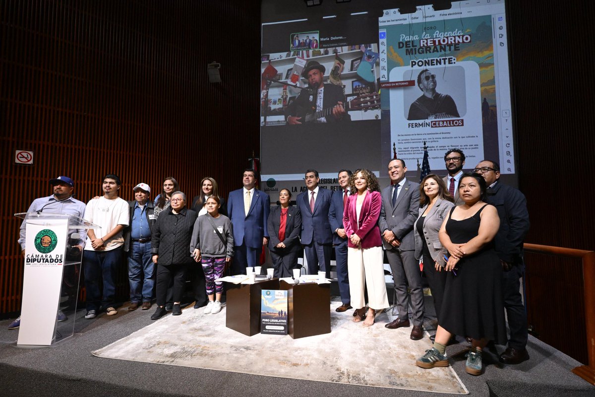 LaloCastilloLop's tweet image. Agradezco a mi compañera Diputada @MaribelSol53 por la invitación al Foro Legislativo para la Agenda del Retorno Migrante, acompañado por nuestro coordinador de operación política, @PedrohacesO, y con la presencia del titular del #INAMI, @SergioSalomonC. 
Un espacio fundamental