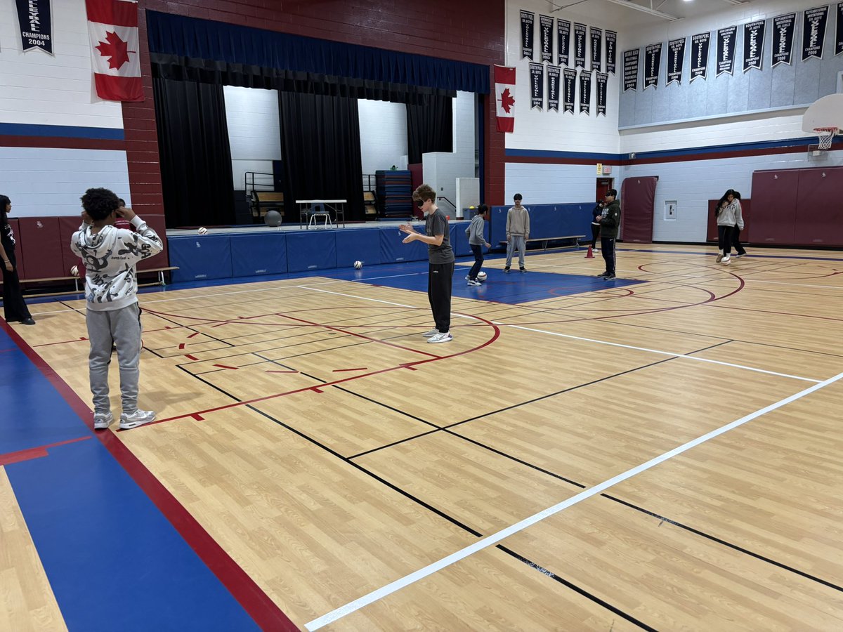 FIFA World Cup 2026 is around the corner and we are excited to be introducing Blind Soccer to this beautiful game. 

Here is a picture from our outreach today at David Leeder Middle School in Mississauga. Students trying out Blind Soccer while covering their eyes with eyeshades.