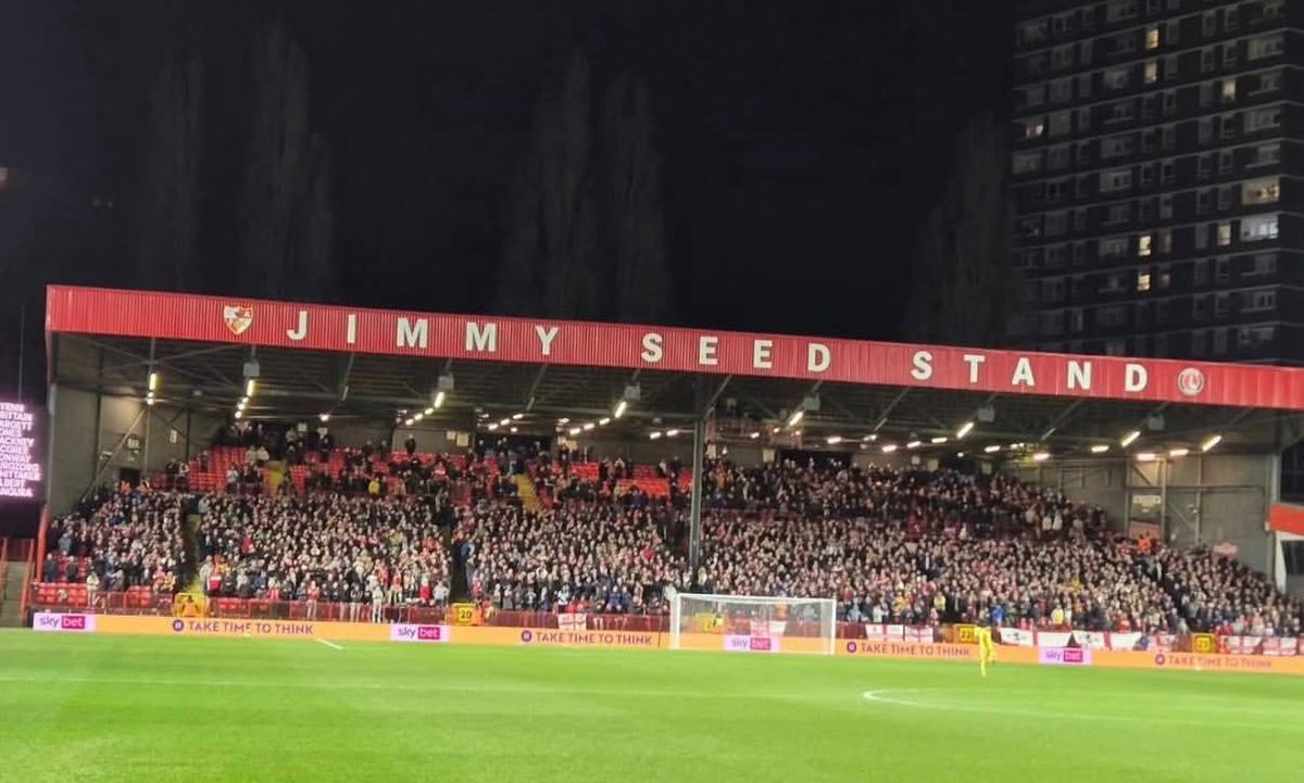 Phenomenal backing from Middlesbrough at Charlton.

A 10 hour, 500+ mile round trip on a Tuesday night! 😲👏