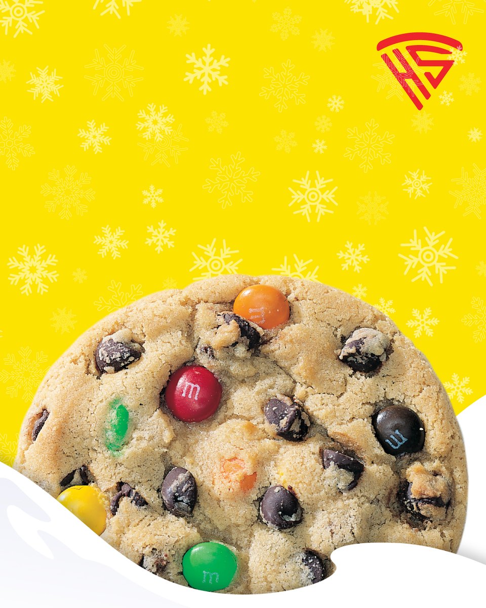 Happy Holidays from all of us at HSK! Warm up this season with some freshly baked cookies from your local Hot Stuff Kitchen. Our cookies come in a variety of flavors, from chocolate chip M&amp;M to classic sugar and so many more.