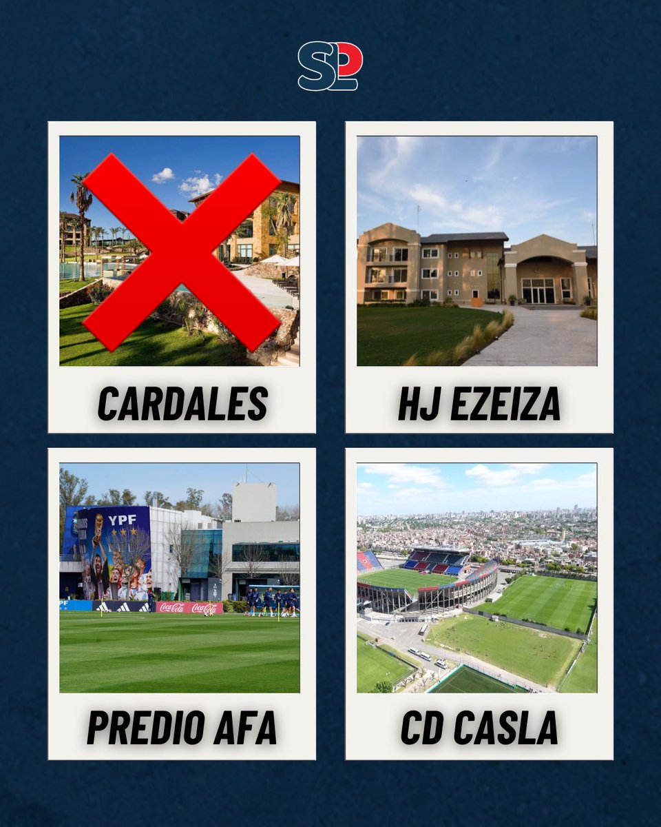 ⚽️👀 ¿Y AHORA? 

Luego de no poder cerrar al Sofitel Cardales para hacer la pretemporada, #SanLorenzo tiene muchos posibilidades de hacer unos días de doble turno en el Howard Johnson de Ezeiza. También podría entrenar en el predio de AFA.
