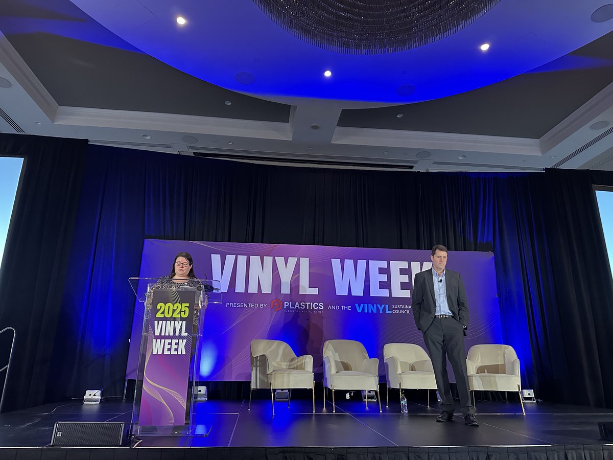 VSC’s Executive Director Jay Thomas and Director of Sustainability Jen Armstrong are presenting the updated +Vantage Vinyl standard! They’re breaking down how +Vantage Vinyl 4.0 will impact you and advance the vinyl industry #VinylWeek