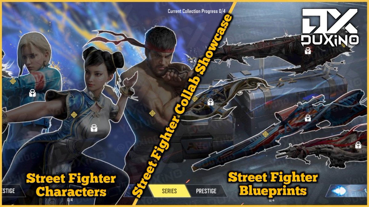 Street Fighter Collabs Showcase - New Legendary SLQ Characters Blueprints  Weapons - S11 CODM Leaks • Watch on YouTube: - https://t.co/buL9XJJ7CU