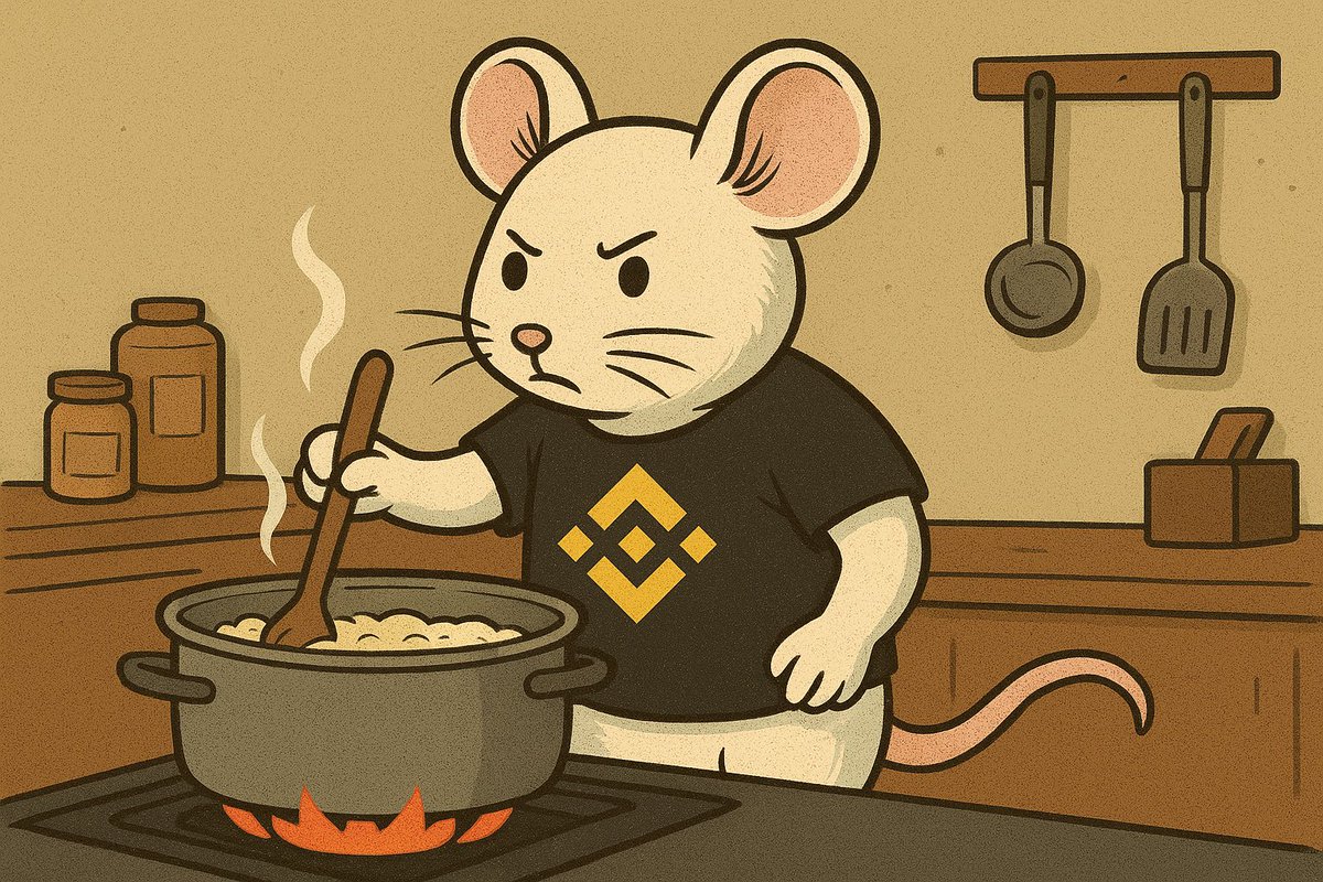 Cryptofaull's tweet photo. White rat is cooking something big
#WhiteRat #BNB 
@cz_binance @BNBCHAIN @okx https://t.co/asjuHGp7Xe