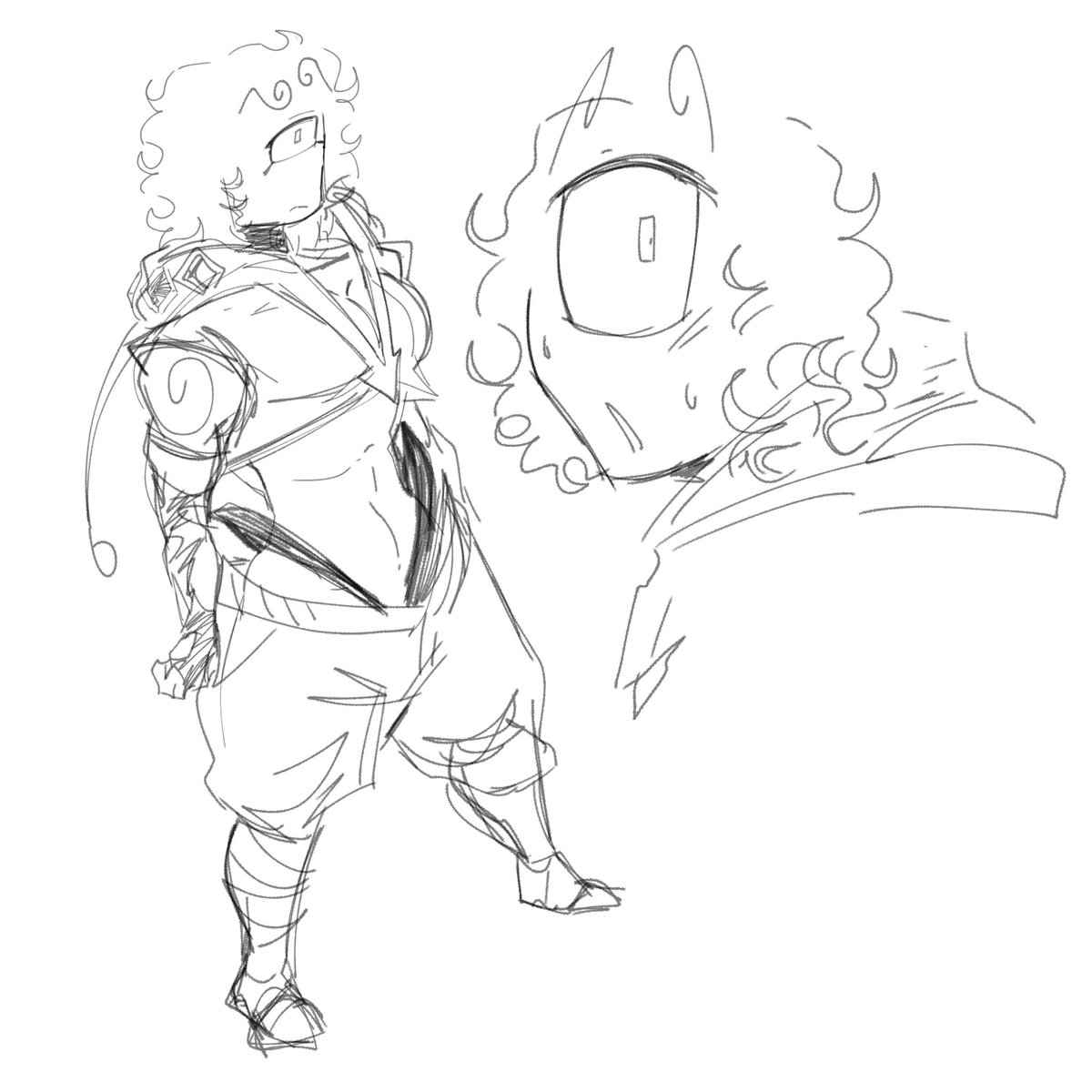 Dumb doodles of myself
